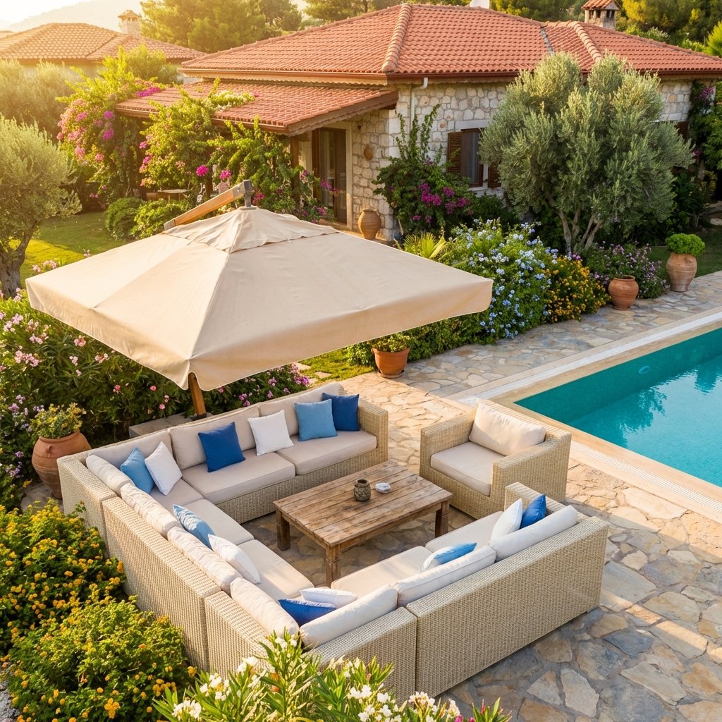 Lüks Bahçe ve Havuz Mobilyaları