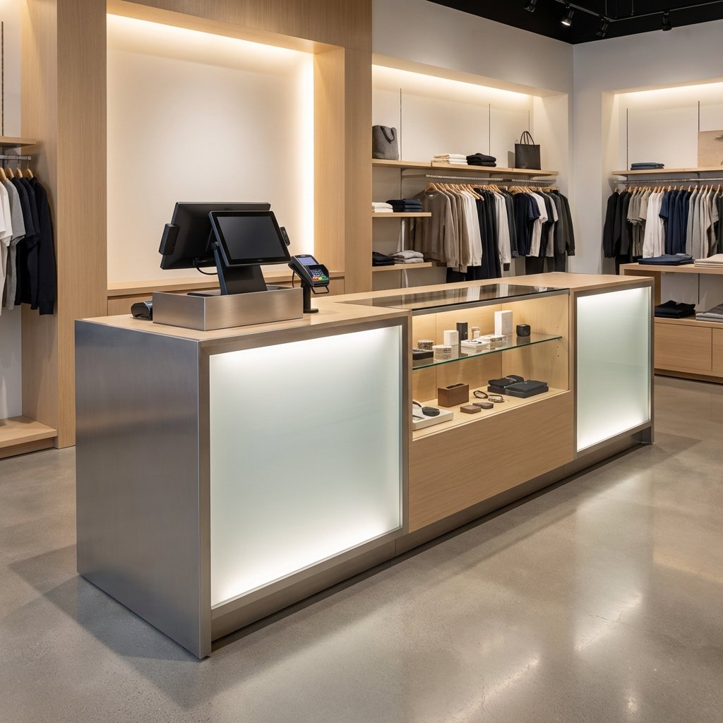 Mağaza kasa bankosu